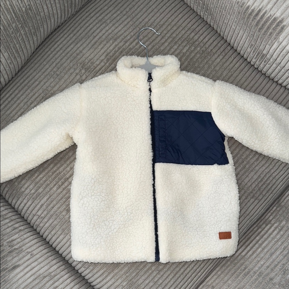 7 For All Mankind Kids Cream Jacket